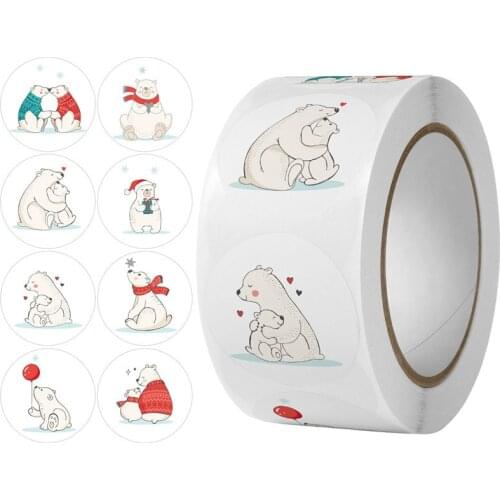 Cute Animal Wedding Party Birthday Gift Decoration Baking Sticker School Teacher Punishment Reward Encouragement Sticker Sticker