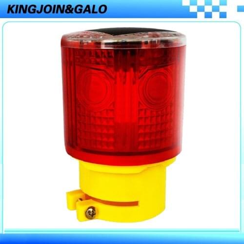 LED solar warning crane light for construction tower traffic safety critical road cones flashing signal