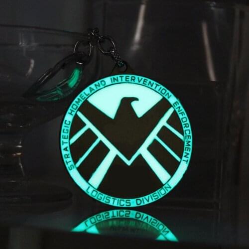 Glowing three dragon car keychain dragon keychain Lady couple bag keyring GLOW in the DARK fashion charm ornaments keychain