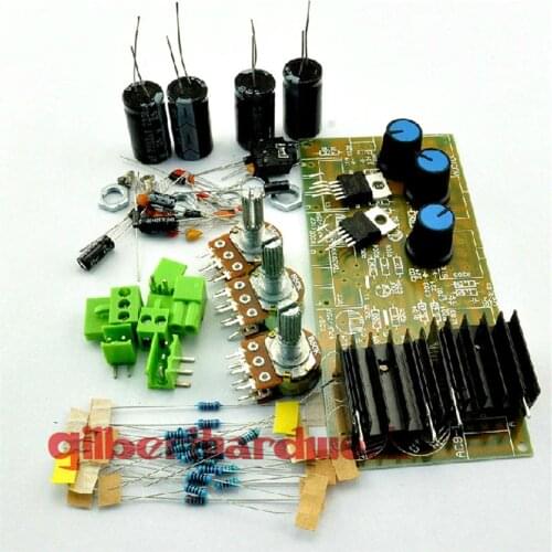 Tda2030A Power Amplifier Power Amplifier Board Parts Dual Channel Diy
