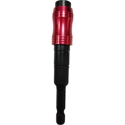 Universal 1/4 "Magnetic Screw Drill Bit Tool Quick Change Locking Bit Holder Drive Guide Bit Extensions Drill Pivot Chrome