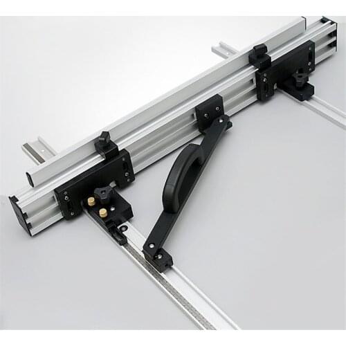 Table Saw Fence System Tools Set For Woodworking DIY Tools 800/1000mm Aluminum Alloy Fence For Circular Saw Engraving Machine