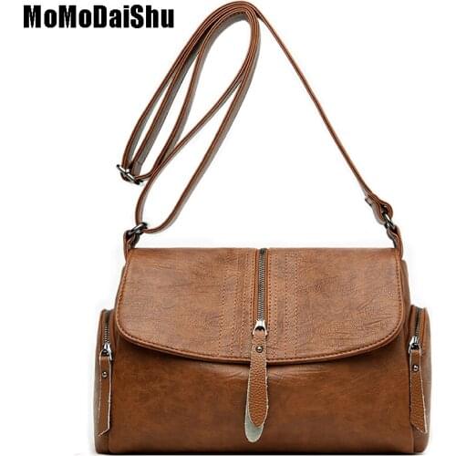 Winter Style Soft Leather Luxury Purses Women Bags Designer Womens Shoulder Crossbody Bags For 2021 Messenger Bag Sac A Main