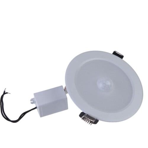 10pcs LED Ceiling Light Recessed downlight 5w 7W 9w PIR Infrared Motion Sensor Surface Mounted for Corrider Path AC85-265V