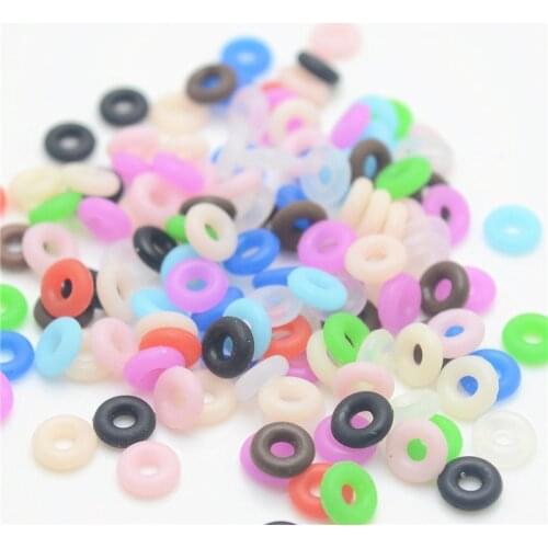 100Pcs/Lot rubber Charms Beads European DIY Beads Fit Pandora Charms Bracelets & Bangle Fashion Jewelry js1031