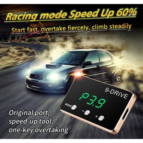 2021 New 9 Modes Electronic Throttle Controller Racing Accelerator 852 Windbooster For LEXUS 300h GM Colarado TOYOTA RAV 4 HILUX