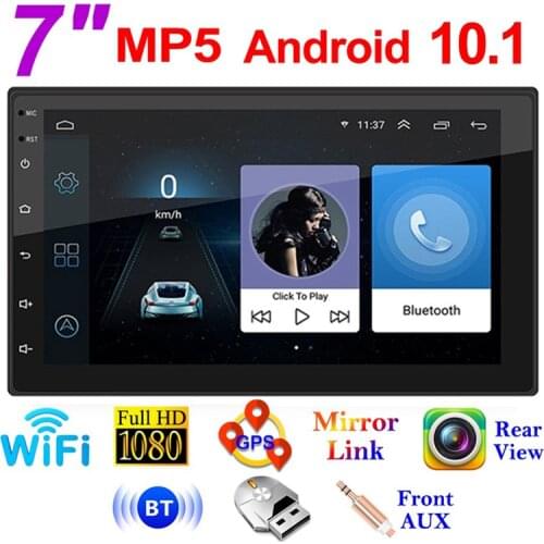7 Inch Android 10.1 Car Radio Multimedia Video Player Wifi Gps Auto Stereo Double 2 Din Car Stereo USB Fm Radio