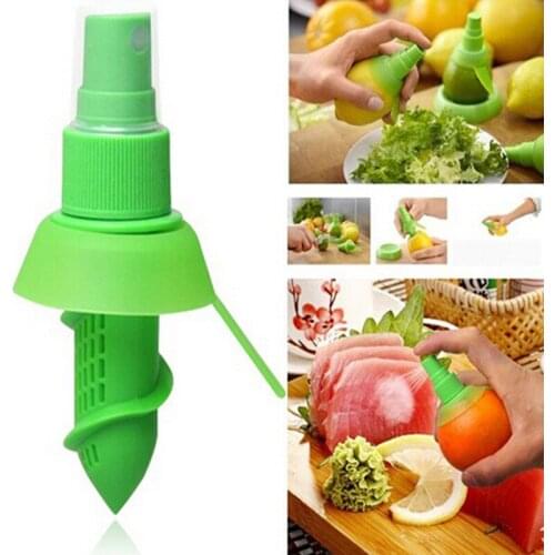 Orange Juice Squeeze Juice Juicer Lemon Spray Mist Orange Fruit Squeezer Sprayer Kitchen Cooking Tool Free Shipping 1PC