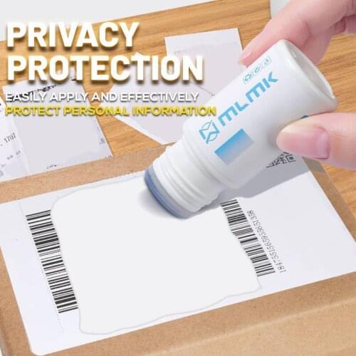 Privacy Smear Artifact Garbled Secret Scroll Wheel For Express list Anti-Leakage Private Information Correction Smudge artifact