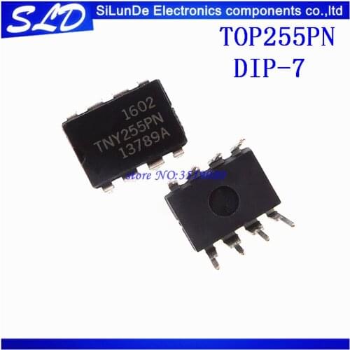 Free Shipping 10pcs/lot TOP255PN TOP255P TOP255 DIP-7 new and original in stock