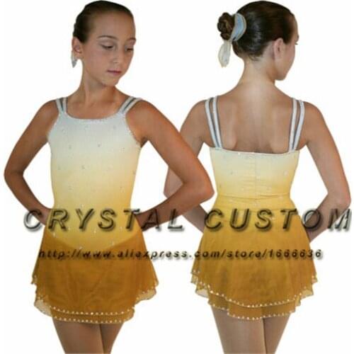 Girls Figure Skating Dresses For Competition Fashion New Brand Ice Skating Dresses Kids DR3457