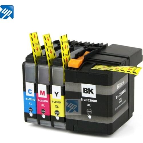 LC-529XL LC-525 Compatible Ink Cartridges For Brother DCP-J100 DCP-J105 MFC-J200 Inkjet Printer Cartridge Ink LC529 lc525