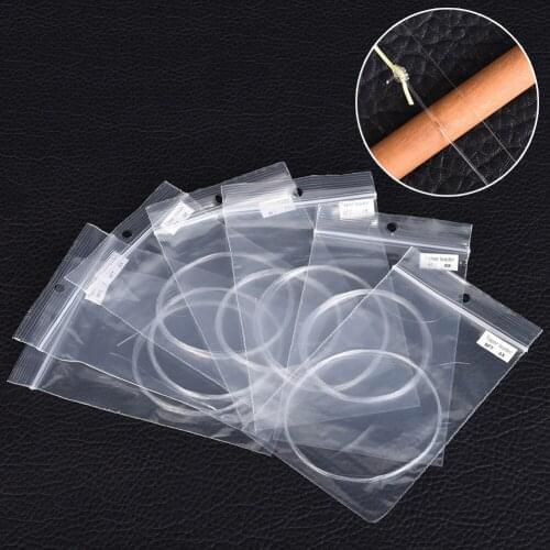 10-pack Fly Fishing Tapered Leader 9FT 0/1/2/3/4/5/6X Clear Nylon Line Leader With Loop For Multi-situation Fly Fishing