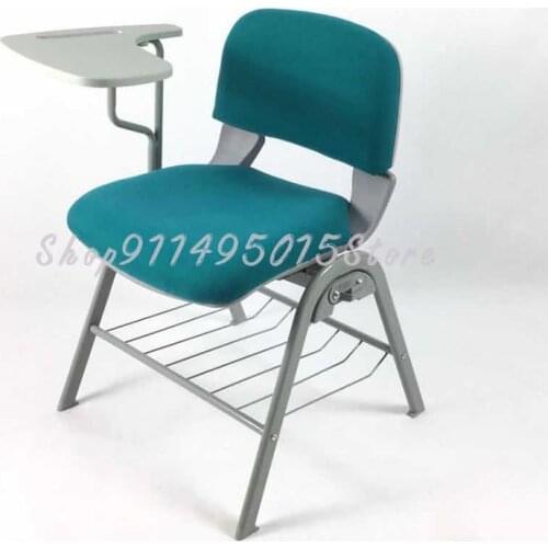 Training Chair With Writing Board Thickened Folding Table Board Office Chair Integrated Student Conference Room Chair