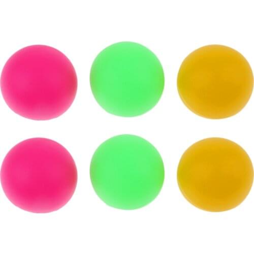 MagiDeal 6 Pcs Beach Table Tennis Balls / Beer P ong / Colorful Cat Balls