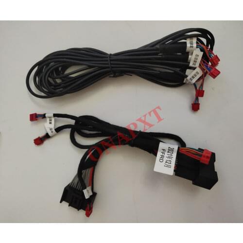 21 Colors Set Decorative Atmosphere Lamp LED Door Foot Neon Ambient Light MMI Control For Audi A6 A6L A7 C7 PA 2013-2018