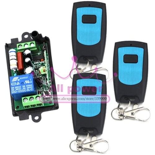 New Digital Remote Control Switch for Home Automation System 110V 220V 10A Wireless Switch 315MHZ Or 433MHZ