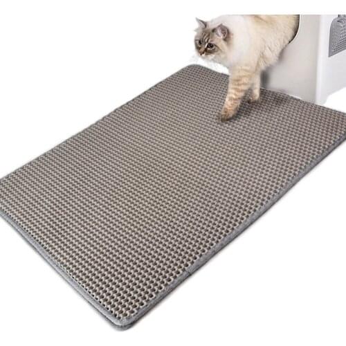 Homing Durable Entrance Door Mats Dog Cat Rub off Sand and Sundries Waterproof Two layer Mats Free Shipping