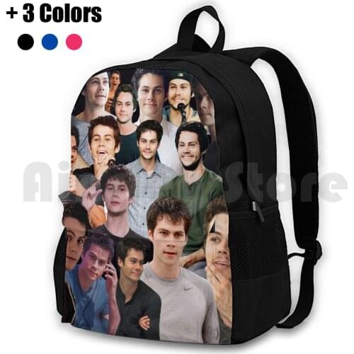 Dylan O’Brien Collage Outdoor Hiking Backpack Riding Climbing Sports Bag Dylan O Brien Bob Dylan O Brien Teen Wolf Stiles