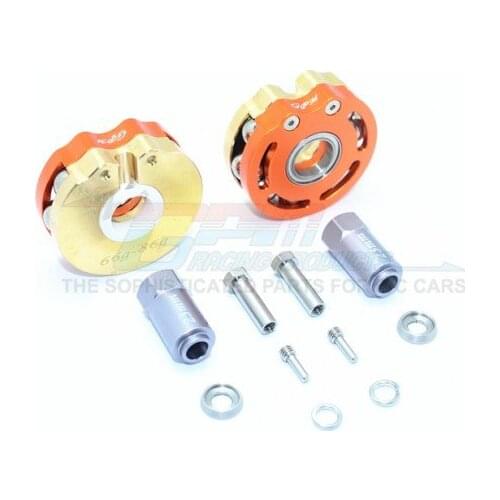 TRX4 TRAIL CRAWLER Brass Pendulum Wheel Knuckle AXLE Weight With Alloy Lid