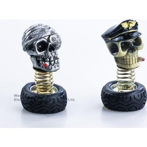 Car Interior Decoration Latest Skull of Plastic Car Ornaments Auto Interior Decorations Toys Ornament Accessories