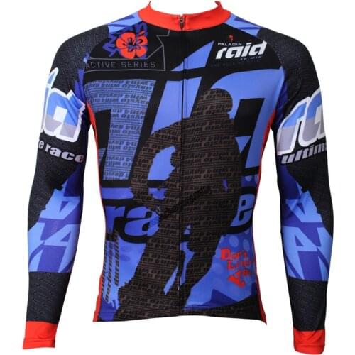 High quality race jerseys road bike for winter long sleeve MTB clothing Anti-Pilling for mens plus size