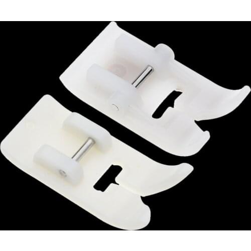 Non-stick Pressure Foot Snap On Sewing Presser Foot Leather pressure foot Home sewing machine parts 5BB5127-1