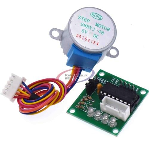 28BYJ-48 5V 12V 4 Phase DC Gear Stepper Motor + ULN2003 Driver Board for Arduino Compatible with UNO MEGA 2560