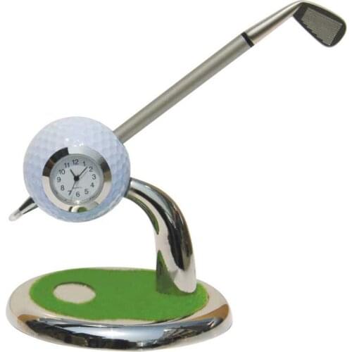 5sets Special Style Customized Golf Pen Case with Watch