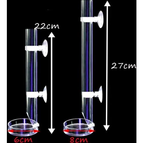 High Quality Aquarium Fish Tank Shrimp Feeding Food Bowl Basin Tray Container Background Decoration