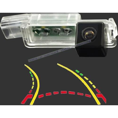 CCD 600Line Intelligent Dynamic Trajectory Tracks Rear View Camera for VW Golf 5 /6/7 JETTA Mk5 MK6 TIGUAN Passat B6 B7 Octavia