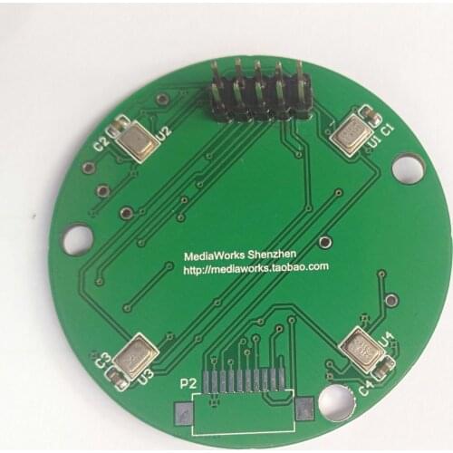 PDM Digital Silicon Wheat Circular Array Board MEMS PDM-MIC ARRAY