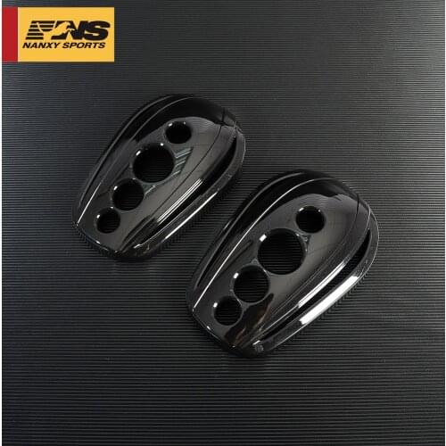 Chrome Mirror Covers & Black case for Harley Davidson 2003-2017