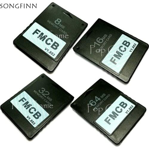 8MB 16MB 32MB 64MB Memory Storage Card for Sony PS2 FMCB Free McBoot Card for Playstation2 Video Game Console Plug & Play