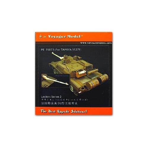 KNL HOBBY Voyager Model PE35073 Leclerc 2 main battle tank upgrade metal etching parts (T social use)