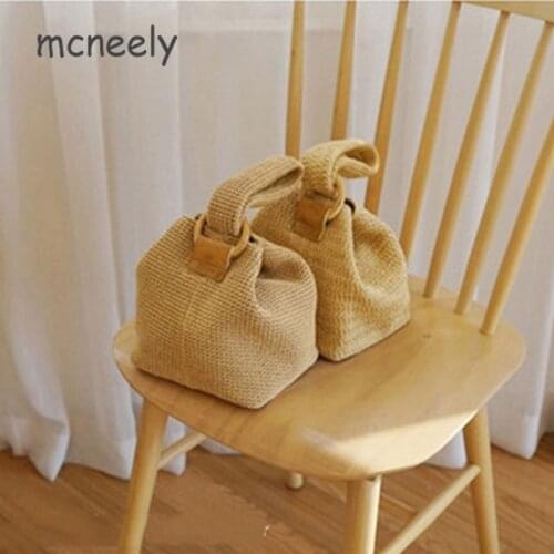 Женские плетенные сумки Mcneely China At AliExpress