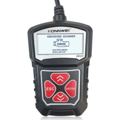 N0HF 2020 Newest Professional Car Code Reader Diagnostic Scan Tool KW309 OBD2 Scanner automotive Check Engine Light Tools