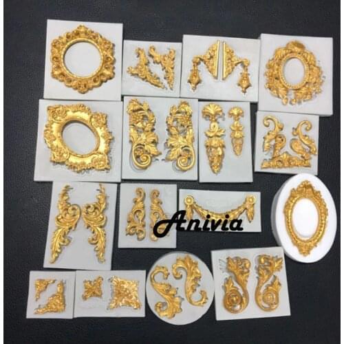 Relief ,Totem ,Frame Silicone Mold Fondant Mould Cake Decoration Tools Chocolate, Gumpaste Mold, Sugarcraft ,Kitchen Gadgets