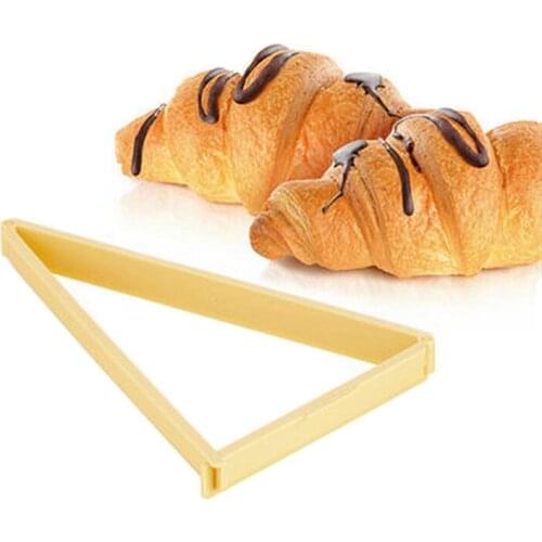 Croissant Cutters Bread Line Mould Dessert Stamper Roll Maker Baking Pastry Tools Bakeware Kitchen Gadgets Accessories