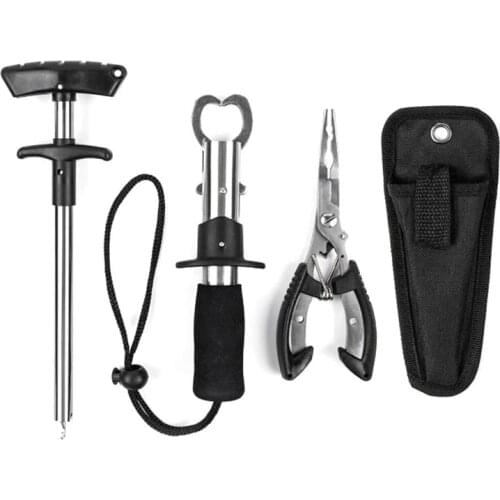 Fishing Pliers,Fish Lip Gripper,Fish Hook Remover Split Ring,Fly Fishing Tools Fishing Gear For Ice Fishing,Fishing Gear