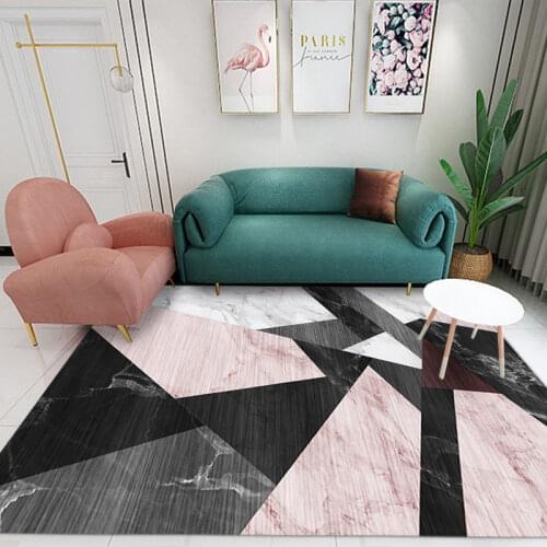 Nordic Carpet In The Living Room Children Bedroom Decor Entrance Door Mat Lounge Non-slip Rug Floor Carpet Mat Large Area Carpet