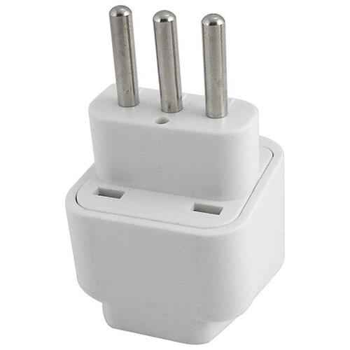 Universal 3pin Italy Travel AC Plug Adapter UK/US/EU/AU to Italy 3 Pin Chile Ethiopia Syria Uruguay Travel Charge Converter Plug