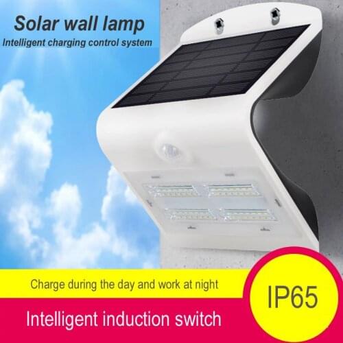 High quality LED Solar Light Outdoor Waterproof LED Solar Lamp wall light Park lamp Yard lamp Garden Path Led Wall Lamp 1pcs/lot