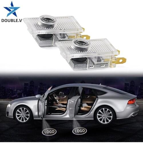 2pcs Car door light for Bucik logo Regal car Welcome light LED Projector Lamp Decorative Lamp for Bucik logo