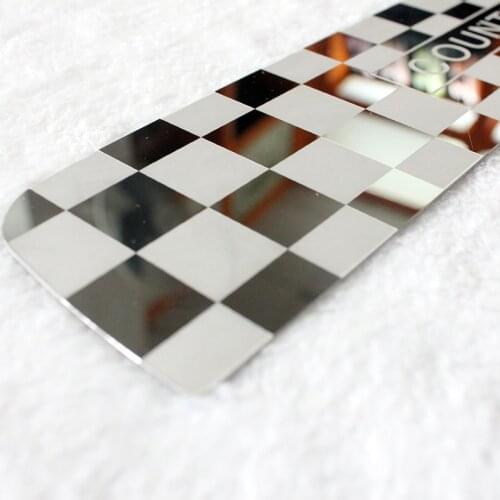 Brand New Tungsten steel Style Black And Silver Color Door Sill Plate Cover For mini countryman R60 (4 Pcs/set)