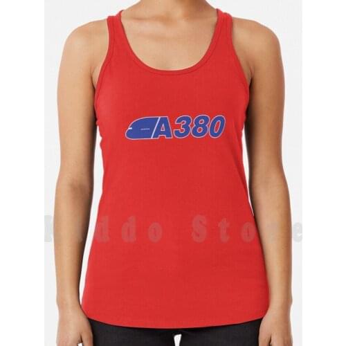 Airbus A380 tank tops vest 100% Cotton A380 Airbus Travel Vintage Travelling Flying Aviation Pilot Jumbo Boeing Planes