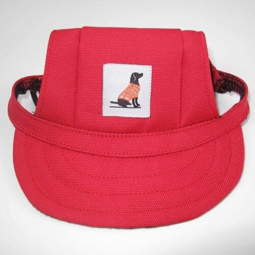 1pcs Summer Dog Hats Outdoor Puppy Cat Travel Pet Hat Breathable Pet Baseball Cap Dog Accessories For Small Dogs Sun Canvas Caps