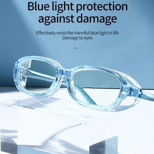 Kids Blue Light Blocking Glasses Anti Fog PC Lens TR90 Frame Eyeglasses Moisturizing Goggles