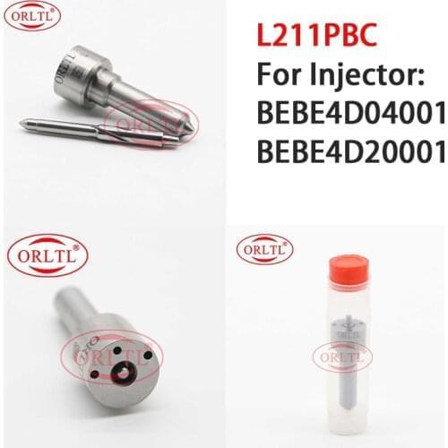 For Delphi Nozzle L211PBC Common Rail Injector Sprayer L 211 PBC Diesel Fuel Mouthpiece L211PBC For BEBE4D04001 BEBE4D2001