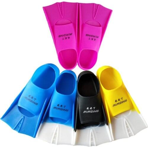 H432 Free shipping Swimming diving short flippers snorkeling equipment lightweight diving equipment flipper